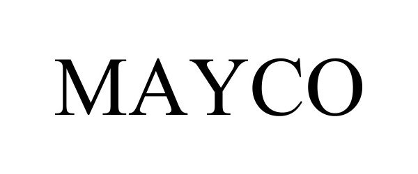 Trademark Logo MAYCO