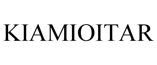 Trademark Logo KIAMIOITAR