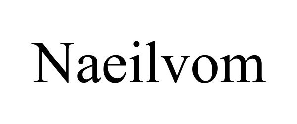 Trademark Logo NAEILVOM