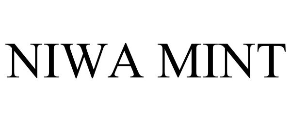 Trademark Logo NIWA MINT