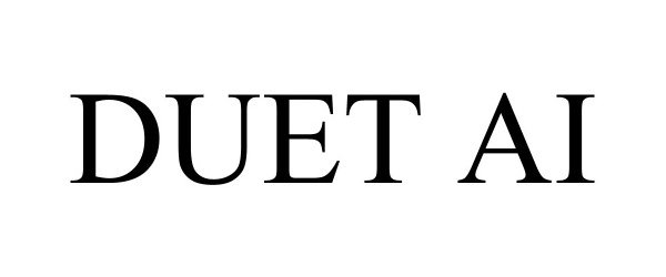 Trademark Logo DUET AI