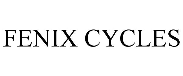  FENIX CYCLES