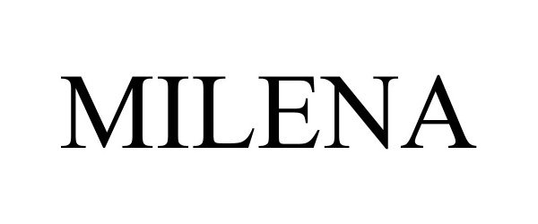 Trademark Logo MILENA