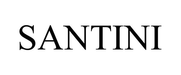 Trademark Logo SANTINI
