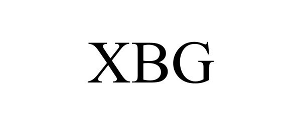 Trademark Logo XBG