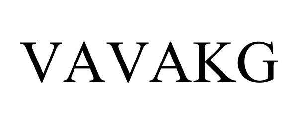 Trademark Logo VAVAKG