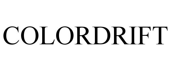 Trademark Logo COLORDRIFT