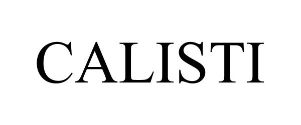Trademark Logo CALISTI
