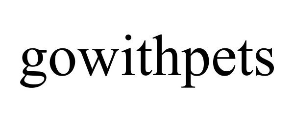 Trademark Logo GOWITHPETS