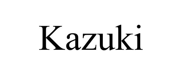 Trademark Logo KAZUKI