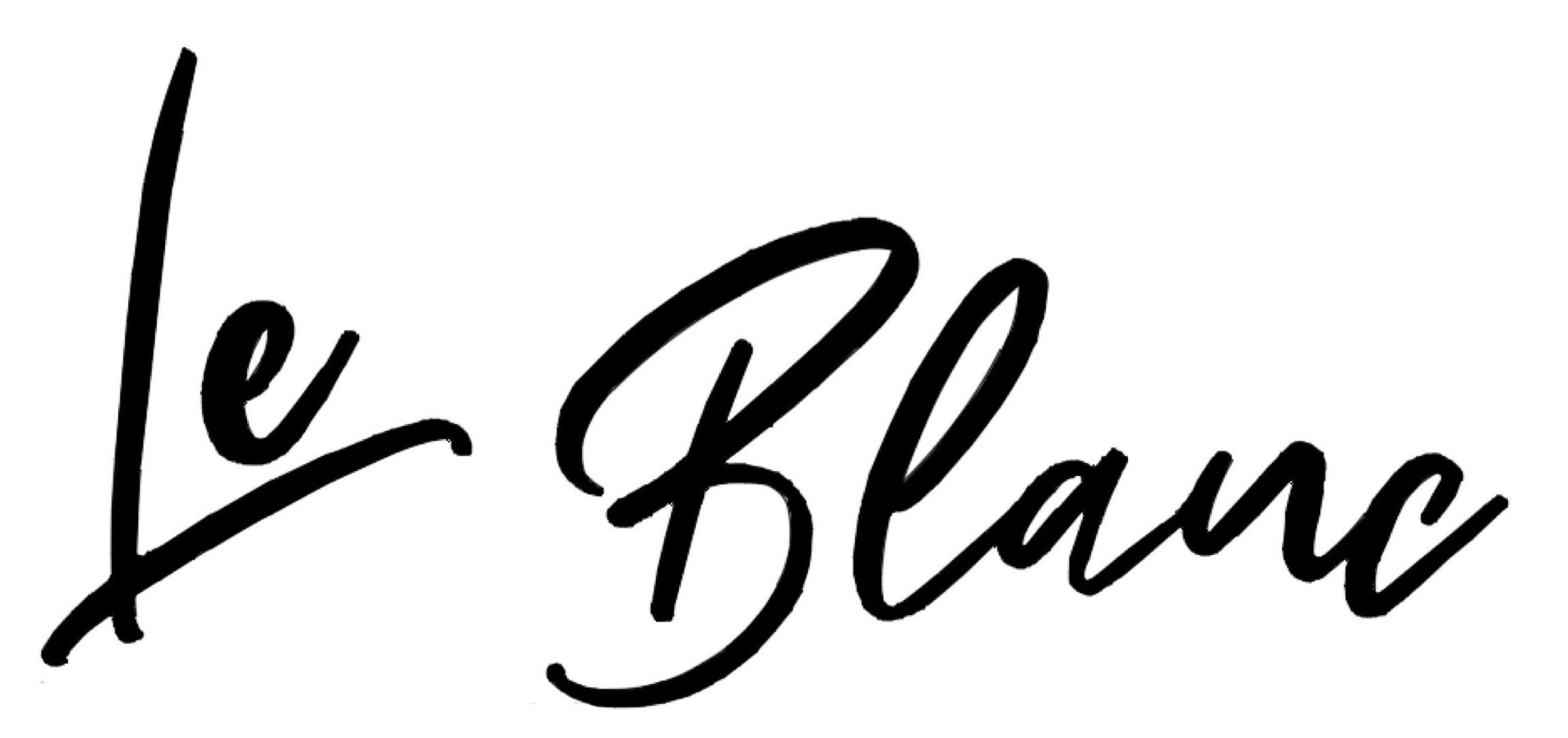 Trademark Logo LE BLANC