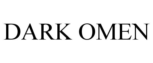 Trademark Logo DARK OMEN