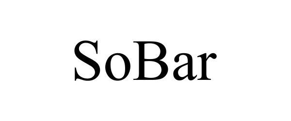 Trademark Logo SOBAR