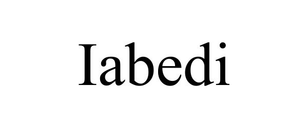 Trademark Logo IABEDI