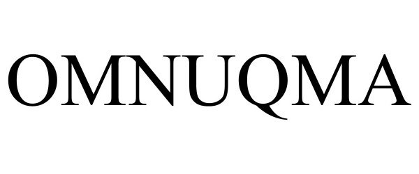 Trademark Logo OMNUQMA