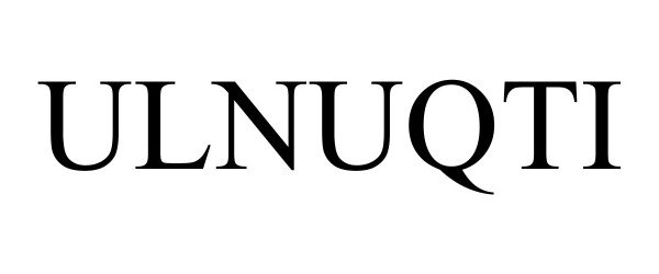 Trademark Logo ULNUQTI
