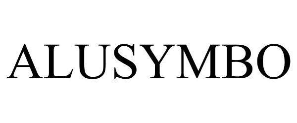 Trademark Logo ALUSYMBO