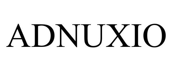 Trademark Logo ADNUXIO