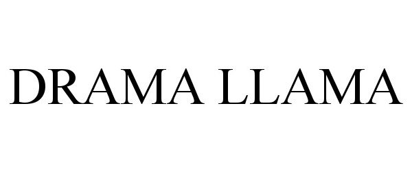 Trademark Logo DRAMA LLAMA