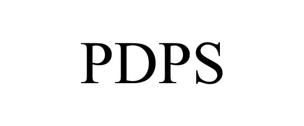 Trademark Logo PDPS