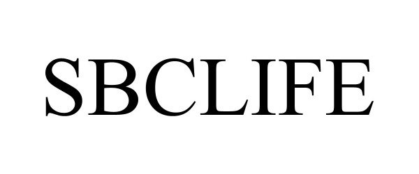 Trademark Logo SBCLIFE