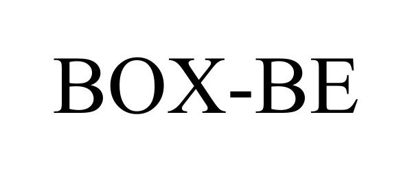 Trademark Logo BOX-BE