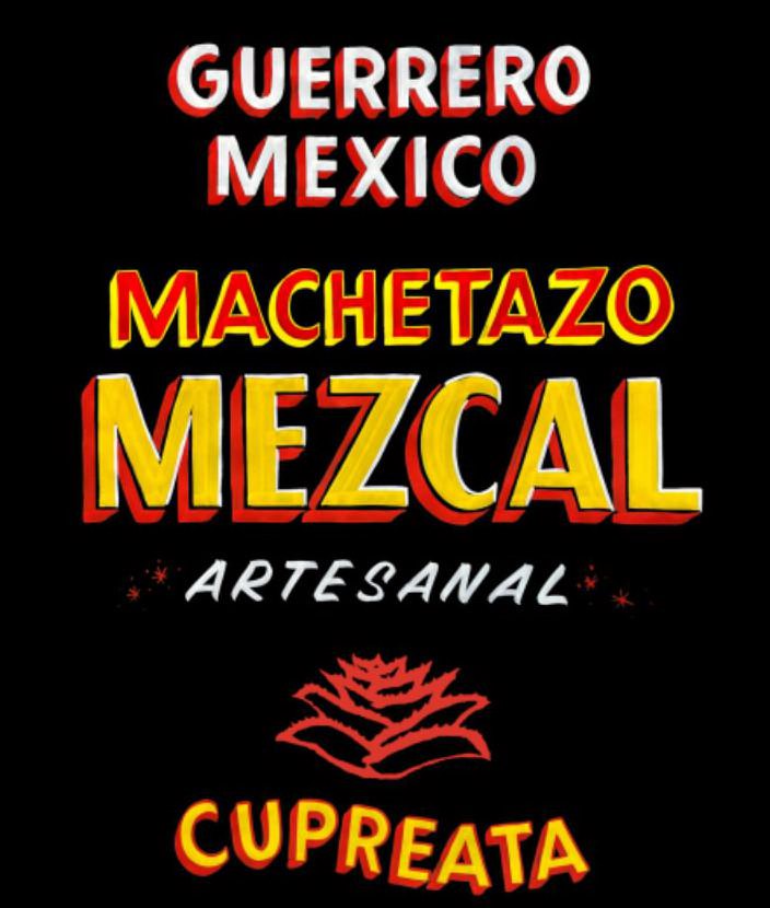 Trademark Logo GUERRERO MEXICO MACHETAZO MEZCAL ARTESANAL CUPREATA