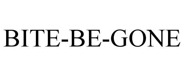 Trademark Logo BITE-BE-GONE