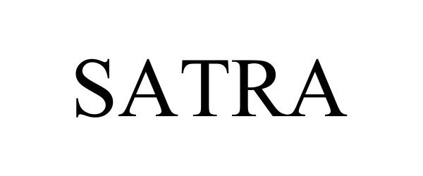 Trademark Logo SATRA