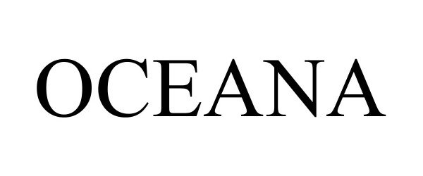 Trademark Logo OCEANA