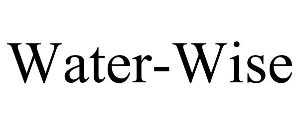 Trademark Logo WATER-WISE