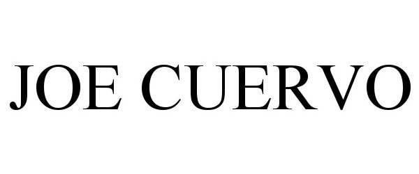 Trademark Logo JOE CUERVO