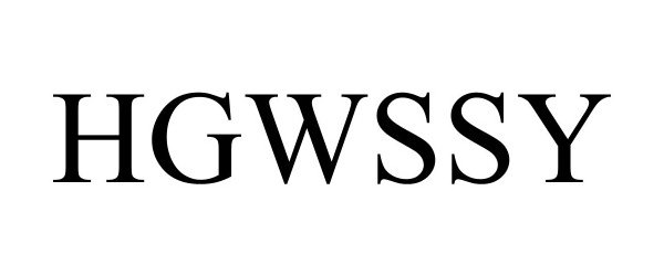 Trademark Logo HGWSSY