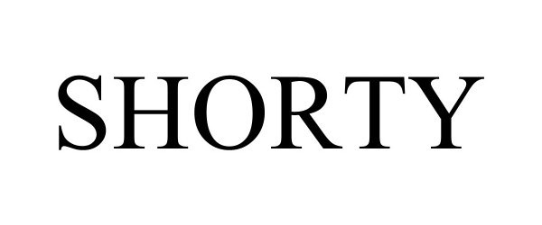 Trademark Logo SHORTY