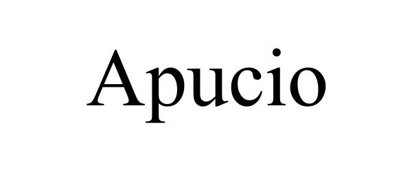 Trademark Logo APUCIO