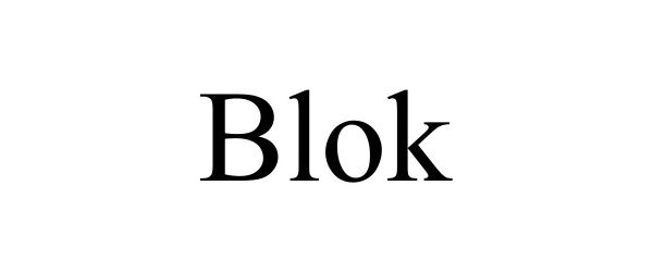 Trademark Logo BLOK