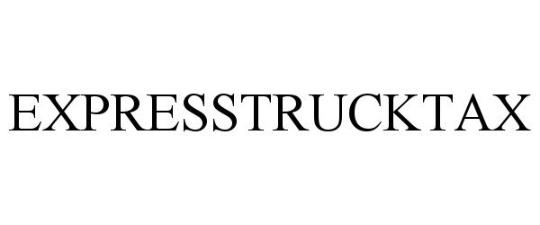 Trademark Logo EXPRESSTRUCKTAX