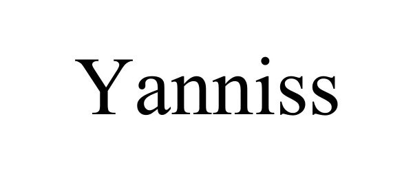 Trademark Logo YANNISS