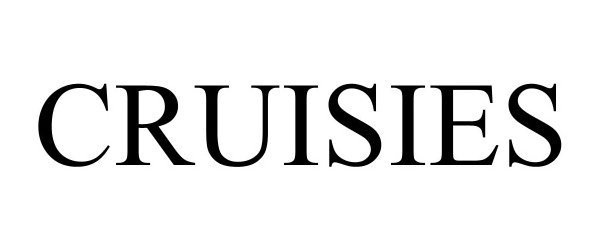 Trademark Logo CRUISIES