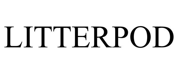 Trademark Logo LITTERPOD