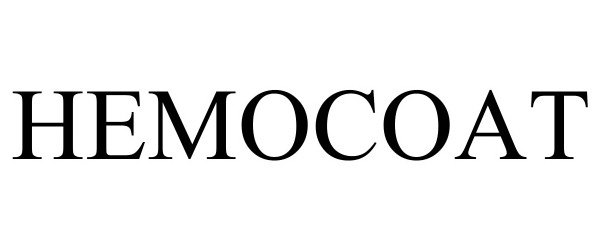 Trademark Logo HEMOCOAT