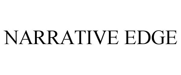 Trademark Logo NARRATIVE EDGE