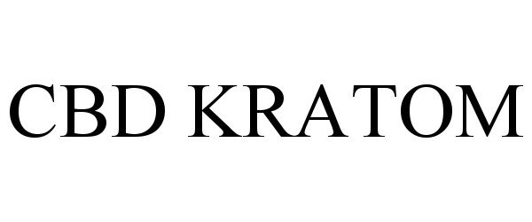 Trademark Logo CBD KRATOM