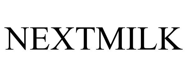 Trademark Logo NEXTMILK