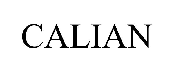 Trademark Logo CALIAN