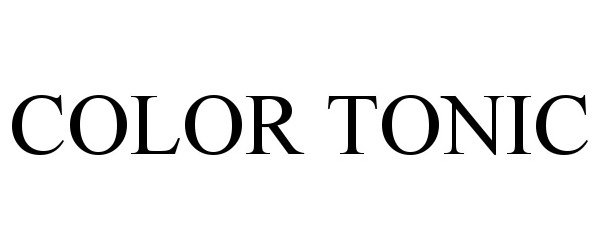 Trademark Logo COLOR TONIC