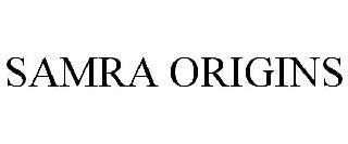 Trademark Logo SAMRA ORIGINS