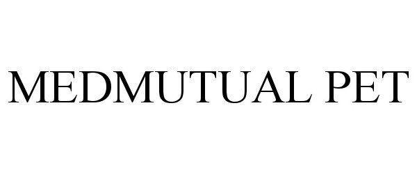 Trademark Logo MEDMUTUAL PET