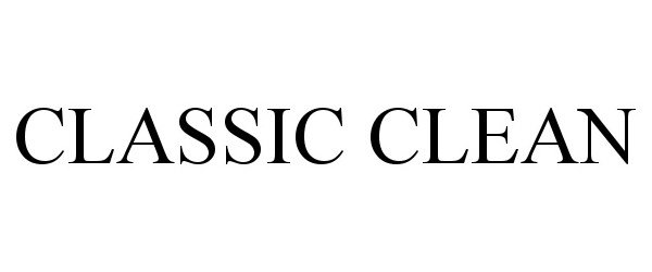  CLASSIC CLEAN
