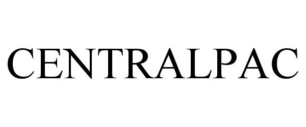 Trademark Logo CENTRALPAC
